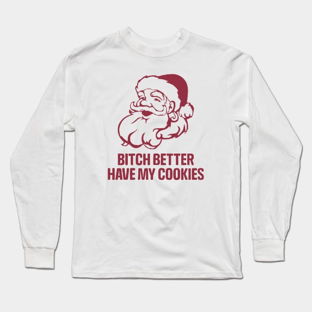 Santa Long Sleeve T-Shirt by hedkup